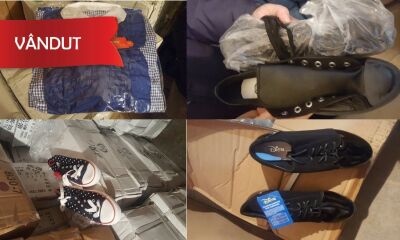 Stoc de marfă constând în articole de îmbrăcăminte, încălțăminte, etc